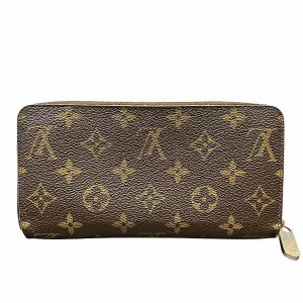 Louis Vuitton Zip Wallet Round Zippy Long Monogram Brown